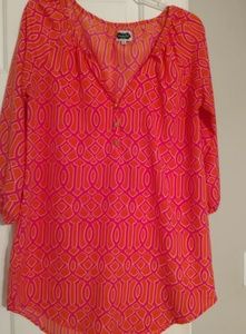 Mud pie Tunic Blouse